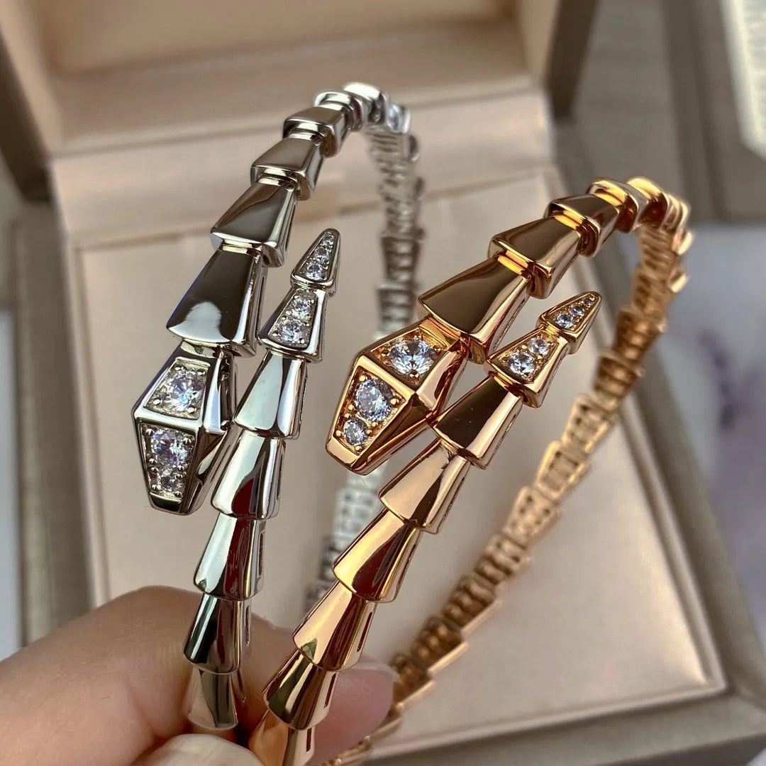 Bold Elegance Pyramid Bangle for Women