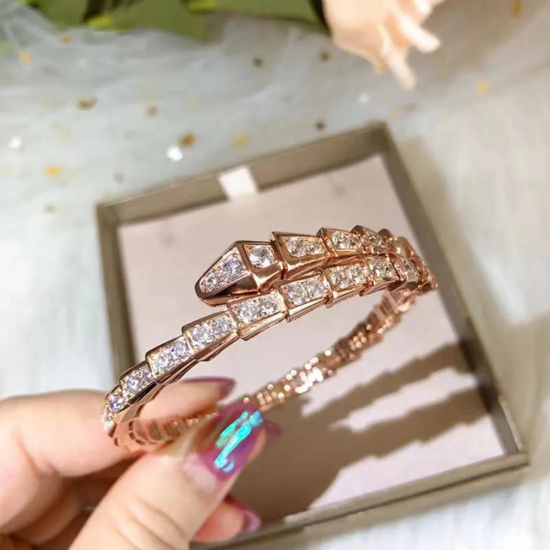 Bold Elegance Pyramid Bangle for Women