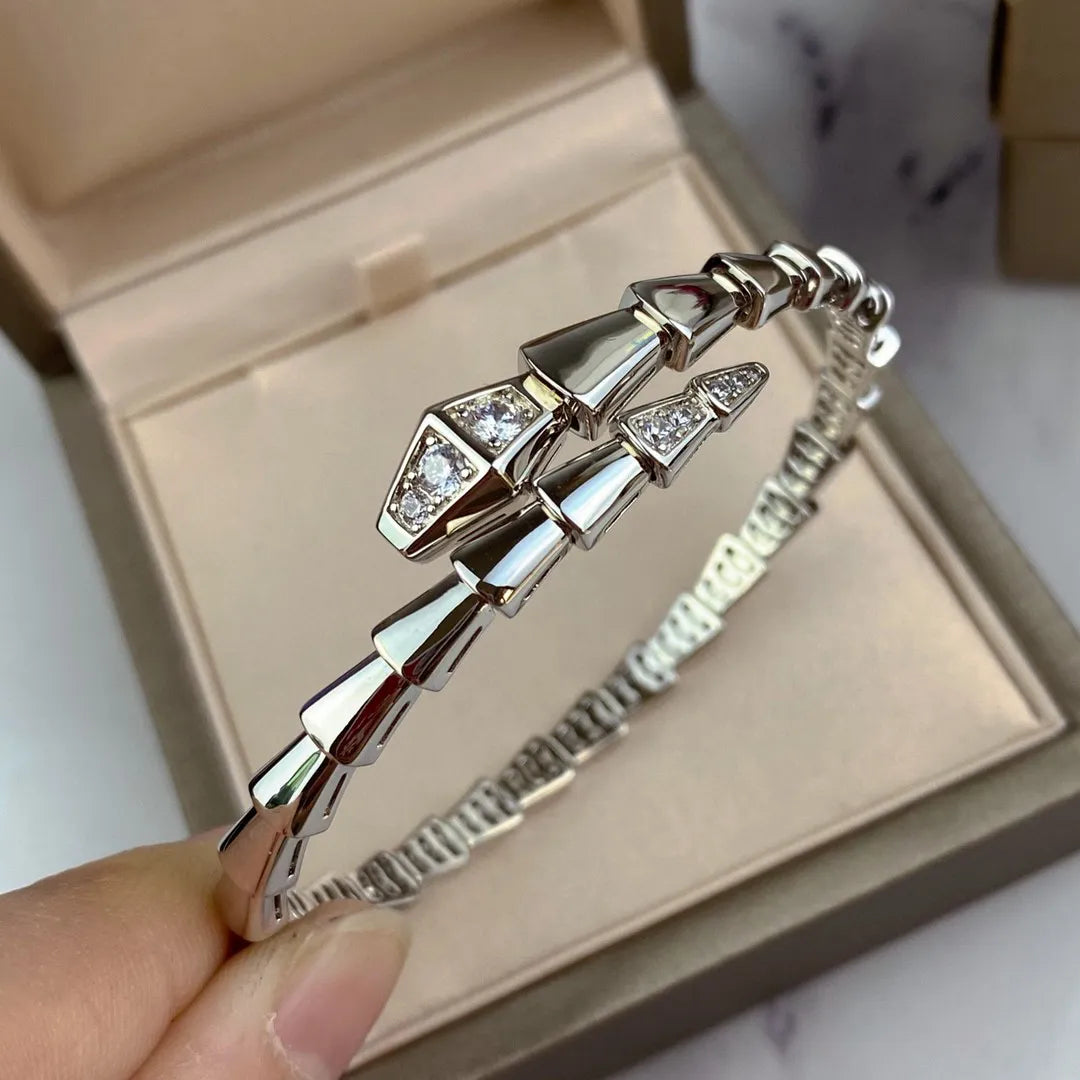 Bold Elegance Pyramid Bangle for Women