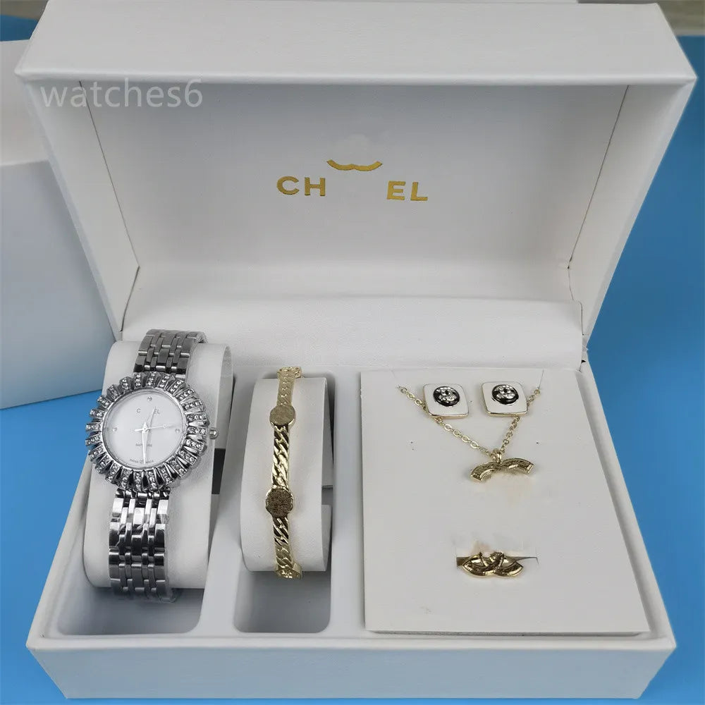 lite Glamour – Diamond-Encrusted Luxury Watch for Women
